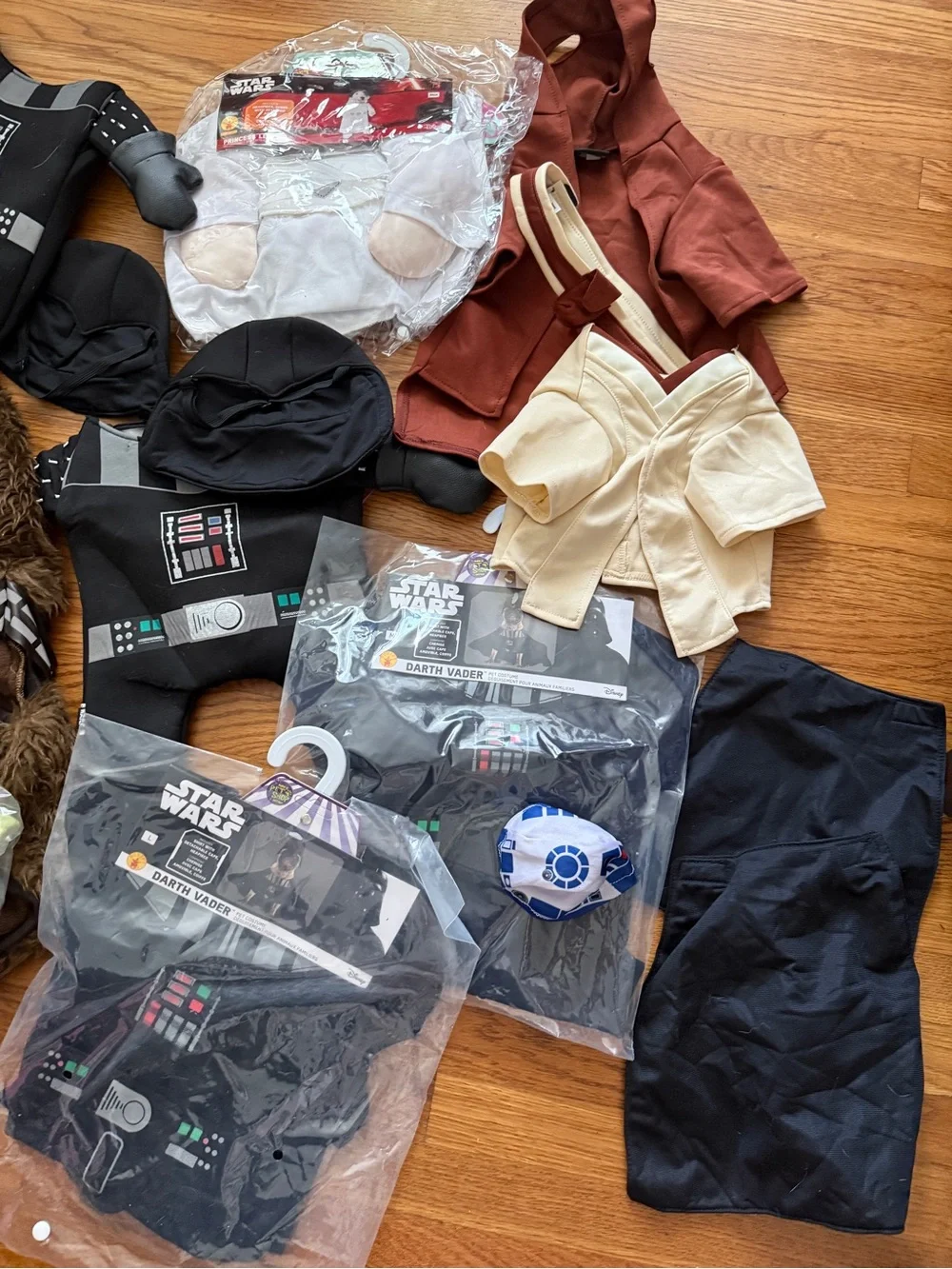 Star Wars dog costumes medium and large